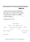Concerto for Forest and Orchestra